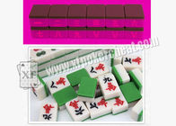 ISO9001 Invisible Playing Cards , Back Mahjong Tiles Mahjong Cheating Devices For Cheating