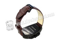 25-35cm Leather Watch Poker Scanner / Poker Analyzer For Side Marked Cards