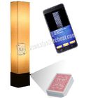 Floor Lamp Infrared Camera For Side Marked Barcode Playing Cards PK S708 Analyzer