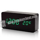 Black Digital Clock Poker Scanner For Casino Games / Poker Camera