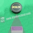 Dealer Button Poker Scanner For Barcode Marked Playing Cards With UV Ink
