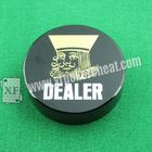 Dealer Button Poker Scanner For Barcode Marked Playing Cards With UV Ink