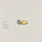 Gold Plastic Wireless Earphone Headset Output Device For Poker Analyzer System
