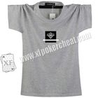 Marked Playing Cards Poker Scanner Pure Color T - Shirt IR Cameras With Four Lens