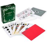 PVC Plastic Diamond UV And Infrared Ink Marked Playing Cards For Invisible Lenses