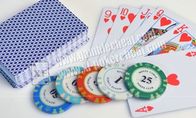 Plastic GYT Ink Marked Invisible Playing Cards For UV And IR Lenses