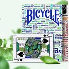 Marked Invisible Ink Poker Cheat Paper Bicycle Playing Cards For Lenses