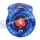 Stainless Steel Gambling Chips With Mini Camera For PK S7 Poker Analyzer Device