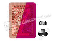 Italy Poker Modiano 4 Jumbo Plastic Marked Invisible Playing Cards For Magic Show