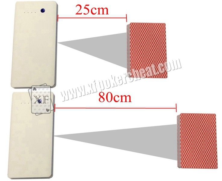 25 80cm Scanning Distance Power Bank Camera For Barcode Marked Cards