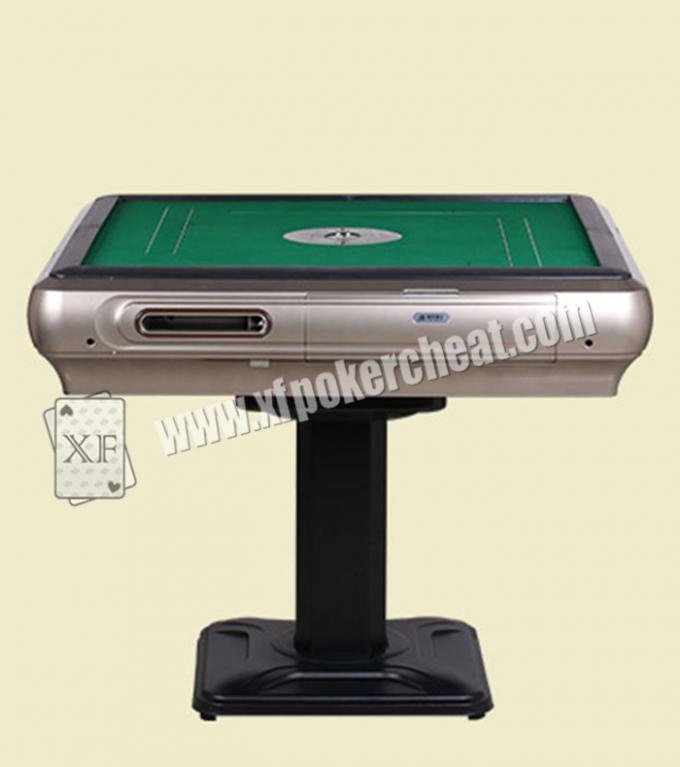 90 * 90cm Casino Cheating Devices Automatic Mahjong Table With Cheating