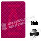 Yaoji Red Invisible Poker / Cheating Playing Cards For Gambling Cheat