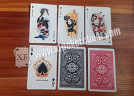 Original China Poker Black Jack Marked Cards 58 * 88mm Size