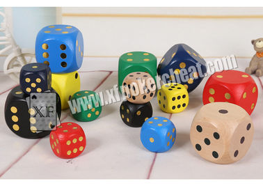 Casino Magic Radio Wave Cheating Dice  Wooden Dice 6 Sided