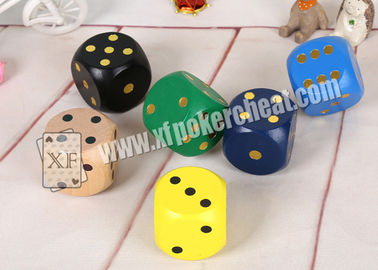 Casino Magic Radio Wave Cheating Dice  Wooden Dice 6 Sided