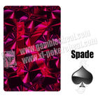 China Binwang Paper Mark Playing Cards For UV Contact Lenses / Gambling