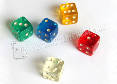 Colorful Casino Magic Fixed Dice Magic Trick Dice For Gamble Cheat