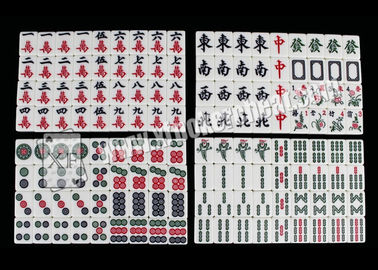 ISO9001 Invisible Playing Cards , Back Mahjong Tiles Mahjong Cheating Devices For Cheating