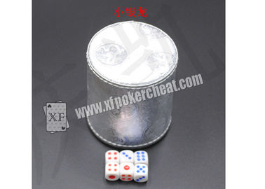 Perspective Dice Cup Series For Casino Magic Dice With Mini Camera Inside