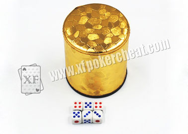 Perspective Dice Cup Series For Casino Magic Dice With Mini Camera Inside