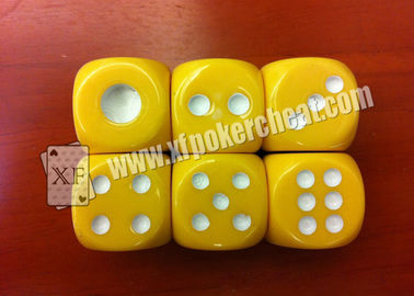 Casino Gambling Dice With Liquid Mercury Inside