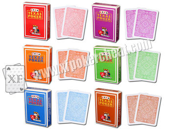 Italy Texas Modiano Plastic Jumbo Playing Side Marked Cards For Poker Predictor