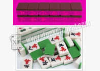 Invisible Gambling Accessories Marked Chinese Mahjong 136 Pieces For Contact Lense