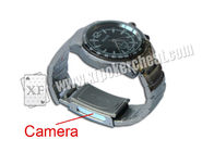Stainless Steel  Watch Camera Poker Scanner With Invisible Ink Marking