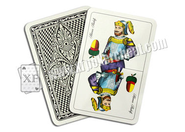 Hungary Piatnik Barcode Invisible Playing Cards For Baccarat Game Flash Game