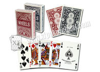 Piatnik Wheels Side Barcode Marked Poker Cards for Monte Carlo Gambling House