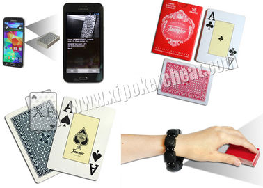 Spain Fournieer 55 Cartes Barcode Marked Poker Cards Invisible Poker Size For Poker Scanner