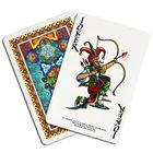 Angel Plastic Professional Poker Cards Barcode Marked Poker Cards For Analyer