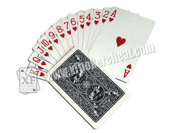 Standard Size Black Marked Poker Cards For Poker Predictor / Magic Show / Gambling