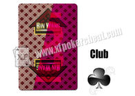 Paper Invisible Cheating Poker Cards / Cheating Playing Cards 6.3cm * 8.8cm