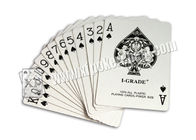 I-GRADE Paper Marked Playing Cards With Side Invisible Barcodes , Poker Trick Card