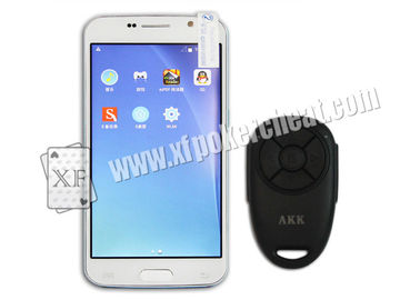 AKK50 Samsung Mobile Phone Poker Card Analyzer With Barcode Playing Cards