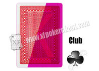 Magic Show Plastic Invisible Playing Cards 4 Index Face For Entertainment