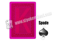 Magic Show Plastic Invisible Playing Cards 4 Index Face For Entertainment