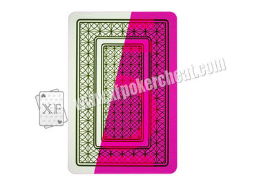 Plastic Four 52 Invisible Playing Cards 2 Small Index For Entertainment