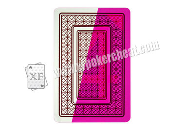 Plastic Four 52 Invisible Playing Cards 2 Small Index For Entertainment