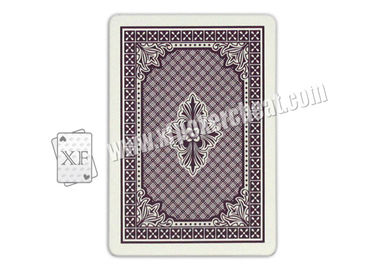 Dominica Bicycle Marked Poker Cards Side Barcode For Poker Scanner Device