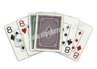 Dominica Bicycle Marked Poker Cards Side Barcode For Poker Scanner Device