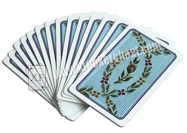 Cheating Da Vinci Plastic Marked Poker Cards With Invisible Barcodes ISO