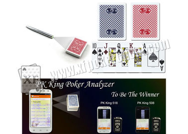 Plastic Gemaco Invisible Marked Poker Cards / Playing Cards For Gambling Magic Show