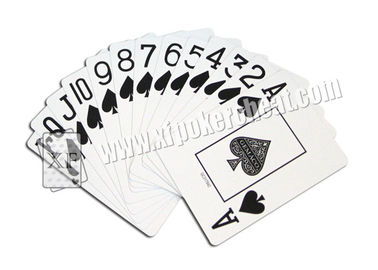 Plastic Gemaco Invisible Marked Poker Cards / Playing Cards For Gambling Magic Show