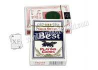 Best 555 Invisible Jumbo Index Paper Spy Playing Cards For Entertainment