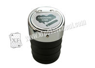 Black Plastic Ashtray Camera for Scan Invisible Bar-Codes Playing Cards