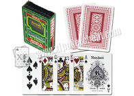 Taiwan Rocket Plastic Marked Cheating Playing Cards For Poker Scanner Infrared Camera