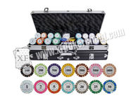 ISO 9001 Casino Cheating Devices Customized Crown Chips With Ceramic / Clay