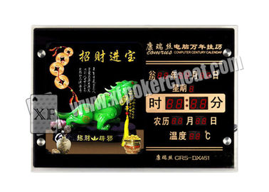 Private Poker Room Casino Cheating Devices Mini XF Electronic Calendar Camera